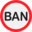 :ban: